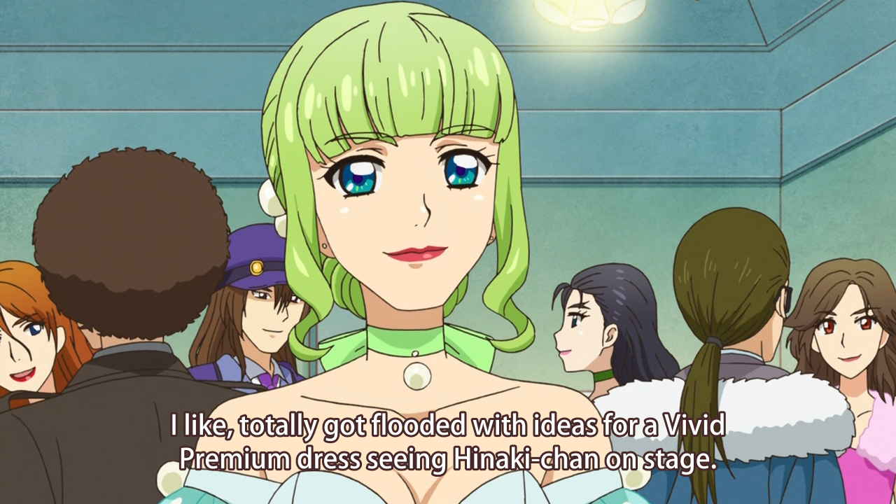 I tried to give Kayoko-san a Valley Girl style accent...